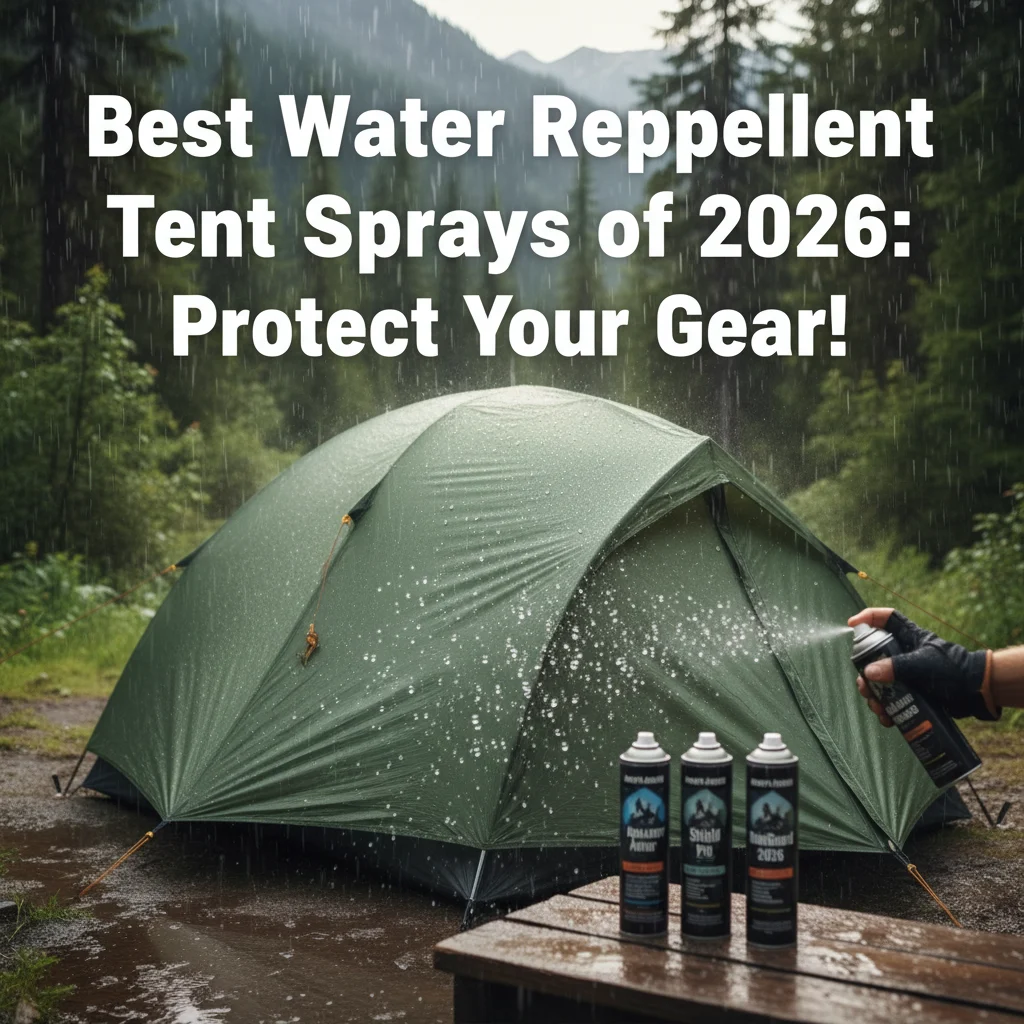 Best Water Repellent Tent Sprays of 2026: Protect Your Gear!