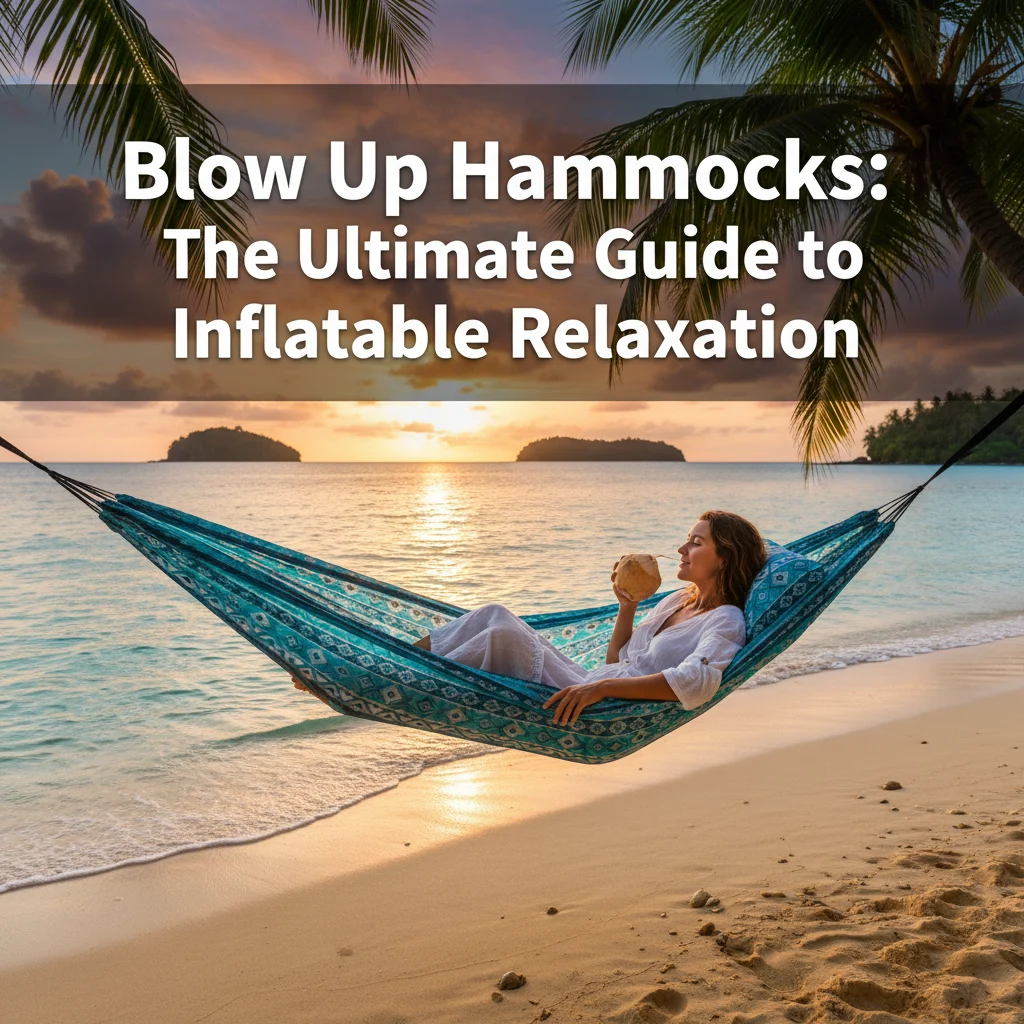 Blow Up Hammocks: The Ultimate Guide to Inflatable Relaxation
