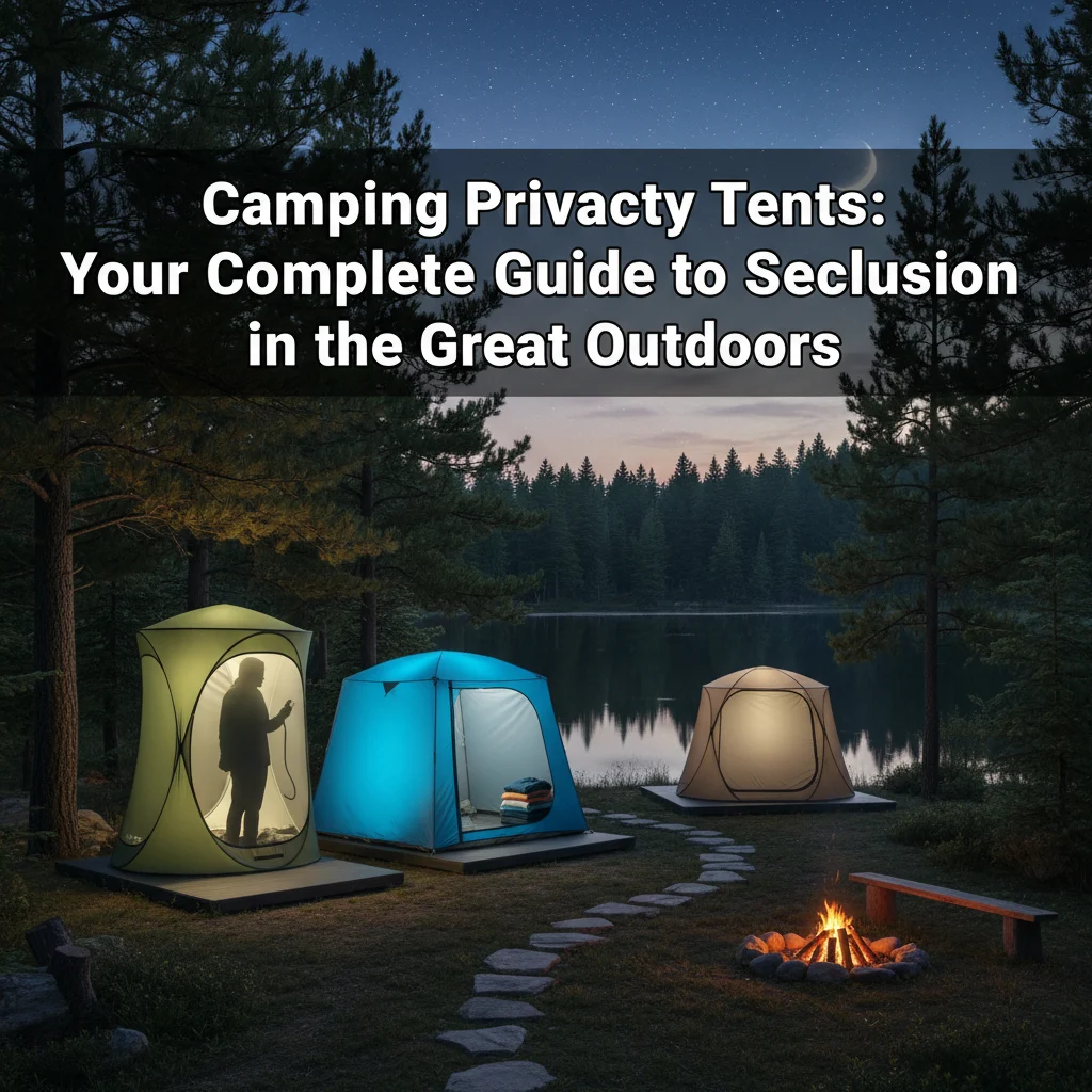 Camping Privacy Tents: Your Complete Guide to Seclusion in the Great Outdoors