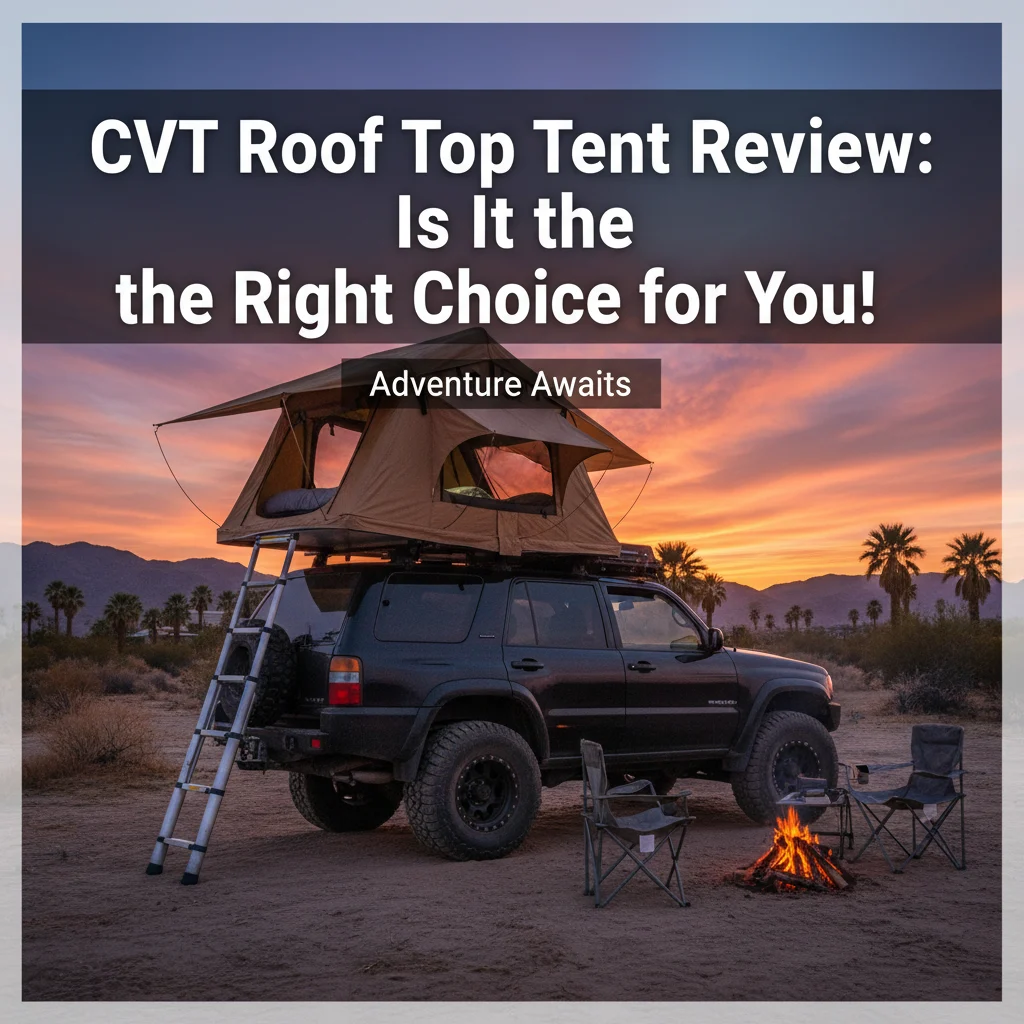 CVT Roof Top Tent Review: Is It the Right Choice for You?