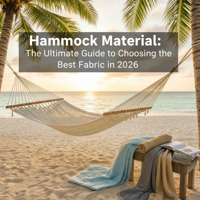 Hammock Material: The Ultimate Guide to Choosing the Best Fabric in 2026
