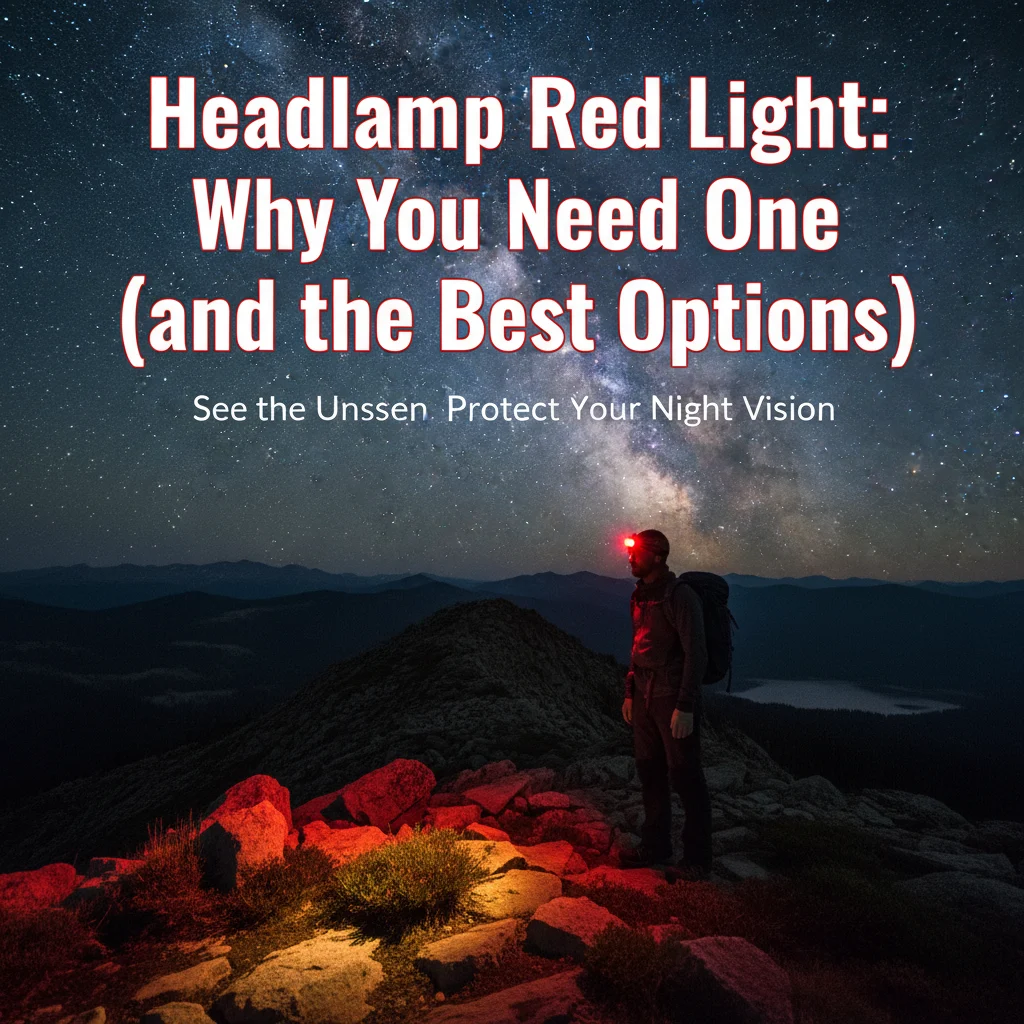 Headlamp Red Light: Why You Need One (and the Best Options)