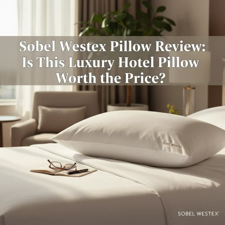 Sobel Westex Pillow Review: Is This Luxury Hotel Pillow Worth the Price?