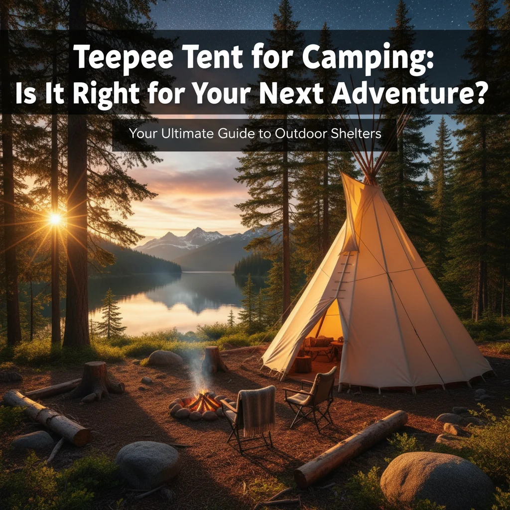 Teepee Tent for Camping: Is It Right for Your Next Adventure?
