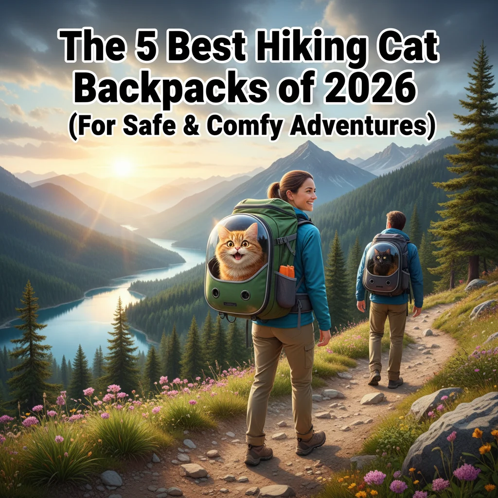 The 5 Best Hiking Cat Backpacks of 2026 (For Safe & Comfy Adventures)