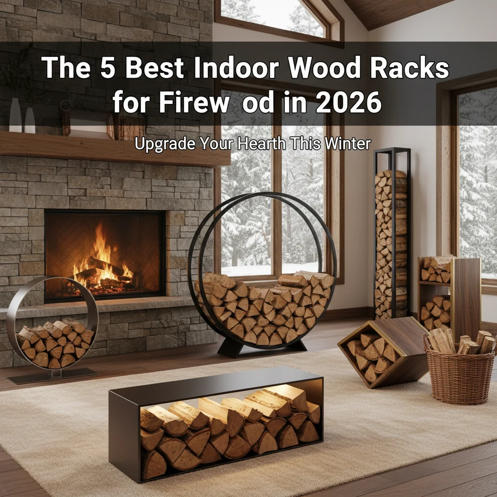 The 5 Best Indoor Wood Racks for Firewood in 2026