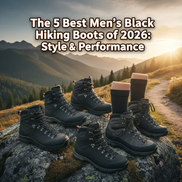 The 5 Best Men’s Black Hiking Boots of 2026: Style & Performance
