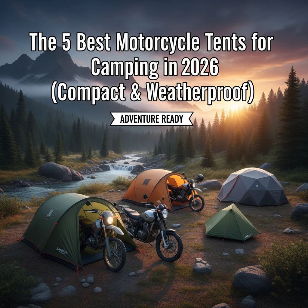 The 5 Best Motorcycle Tents for Camping in 2026 (Compact & Weatherproof)