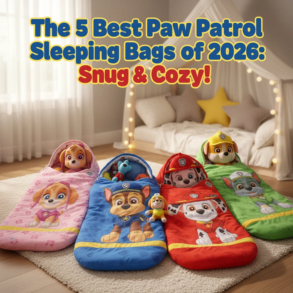 The 5 Best Paw Patrol Sleeping Bags of 2026: Snug & Cozy!