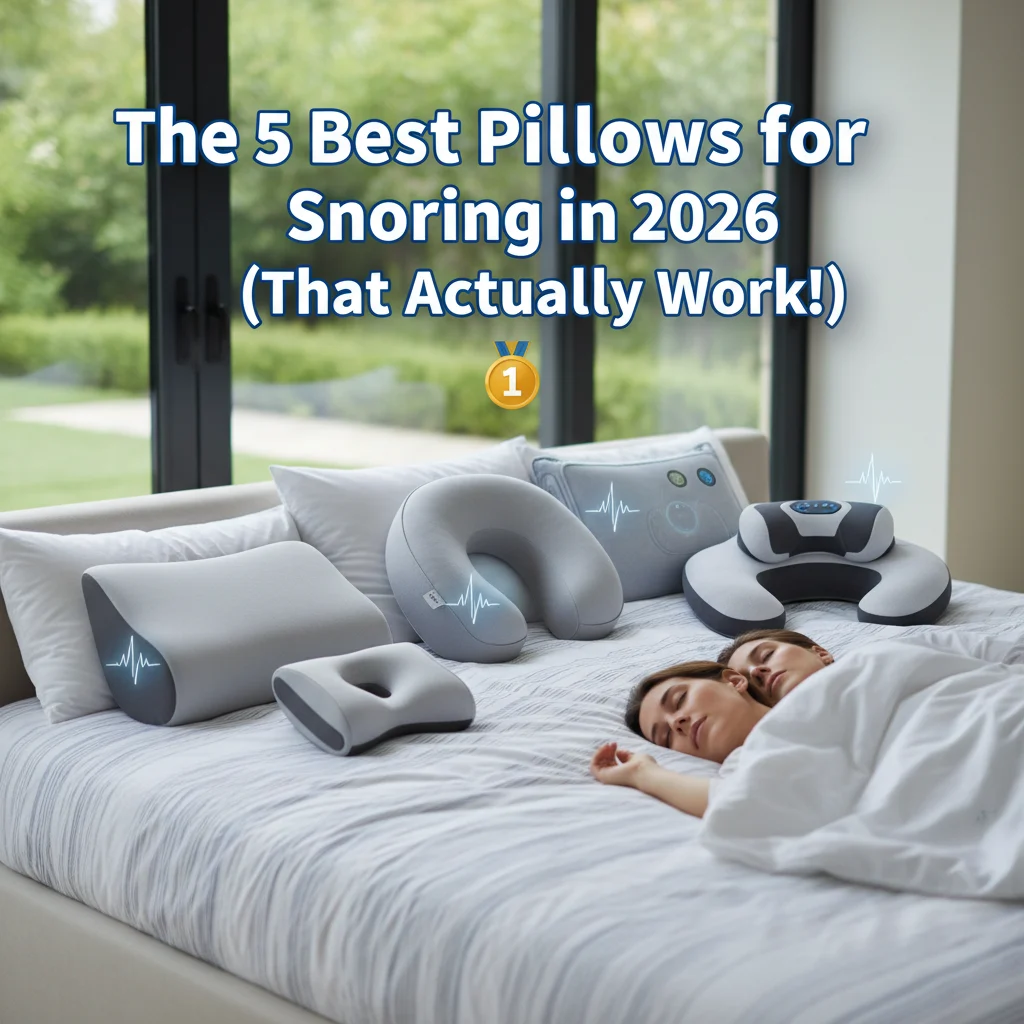 The 5 Best Pillows for Snoring in 2026 (That Actually Work!)