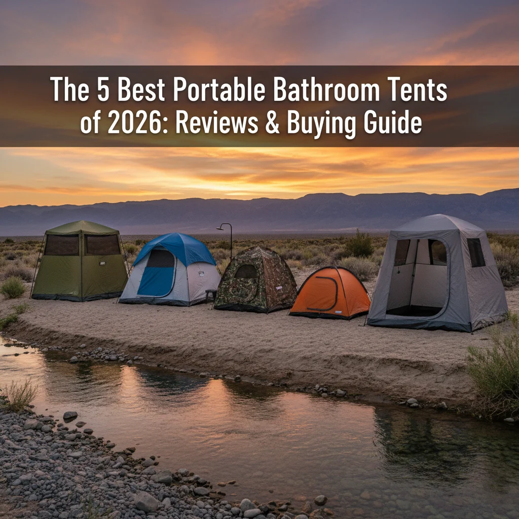 The 5 Best Portable Bathroom Tents of 2026: Reviews & Buying Guide