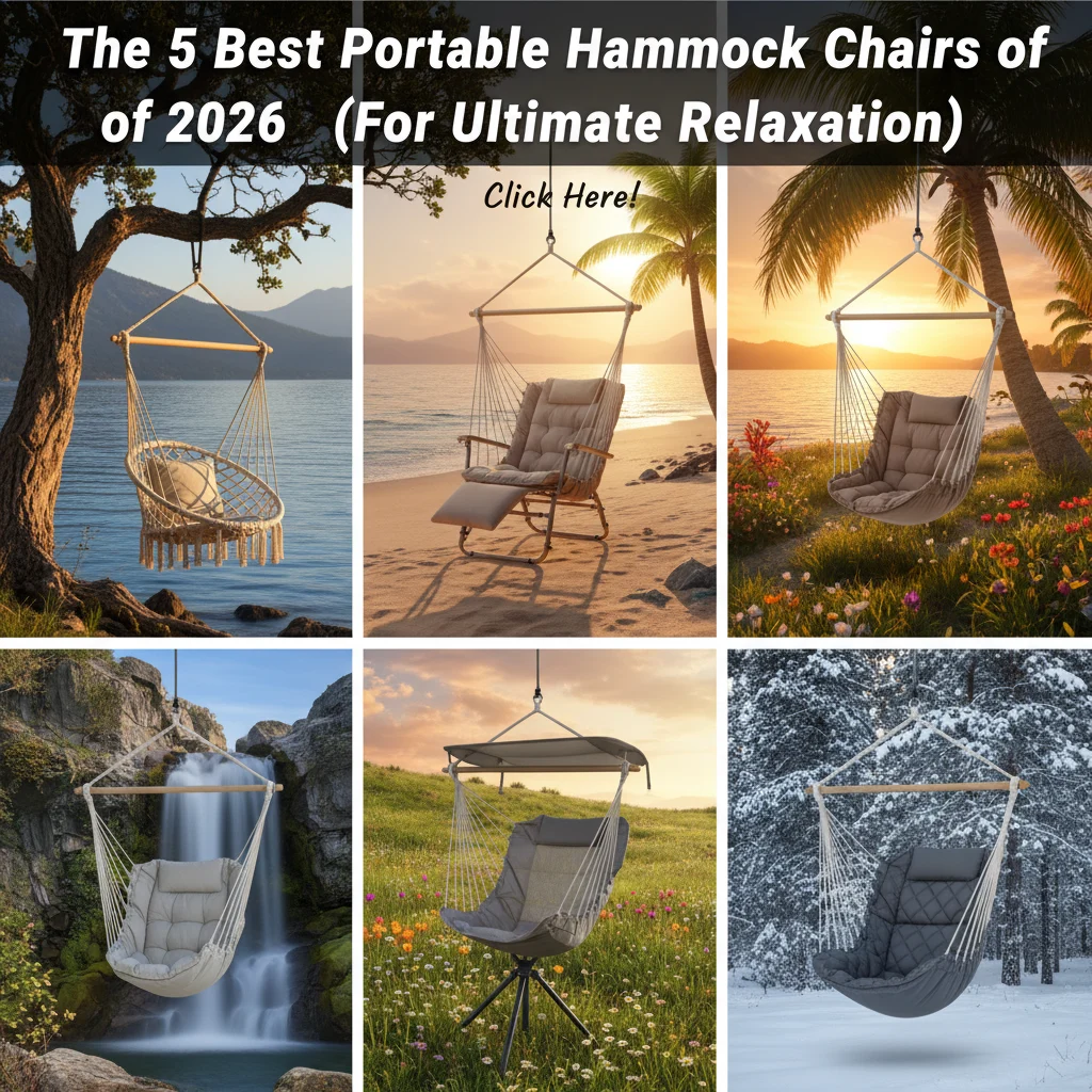 The 5 Best Portable Hammock Chairs of 2026 (For Ultimate Relaxation)