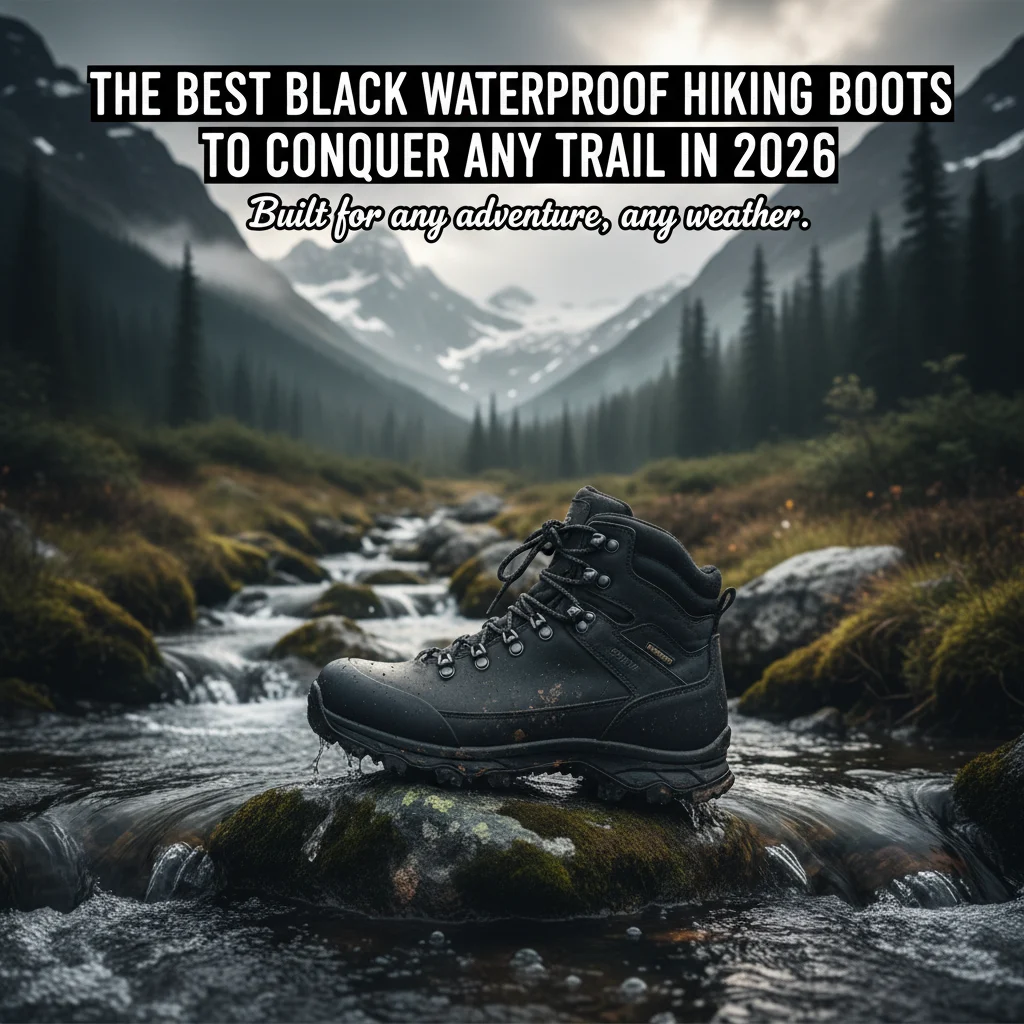 The Best Black Waterproof Hiking Boots to Conquer Any Trail in 2026