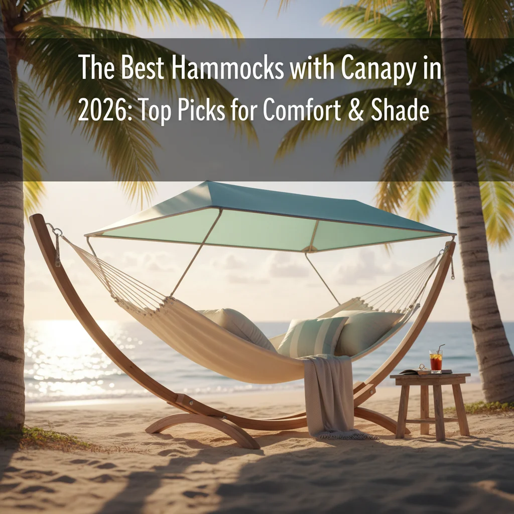 The Best Hammocks with Canopy in 2026: Top Picks for Comfort & Shade