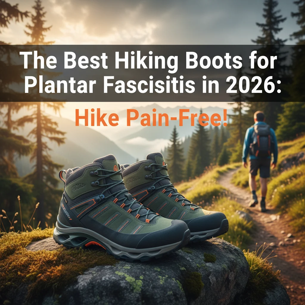 The Best Hiking Boots for Plantar Fasciitis in 2026: Hike Pain-Free!