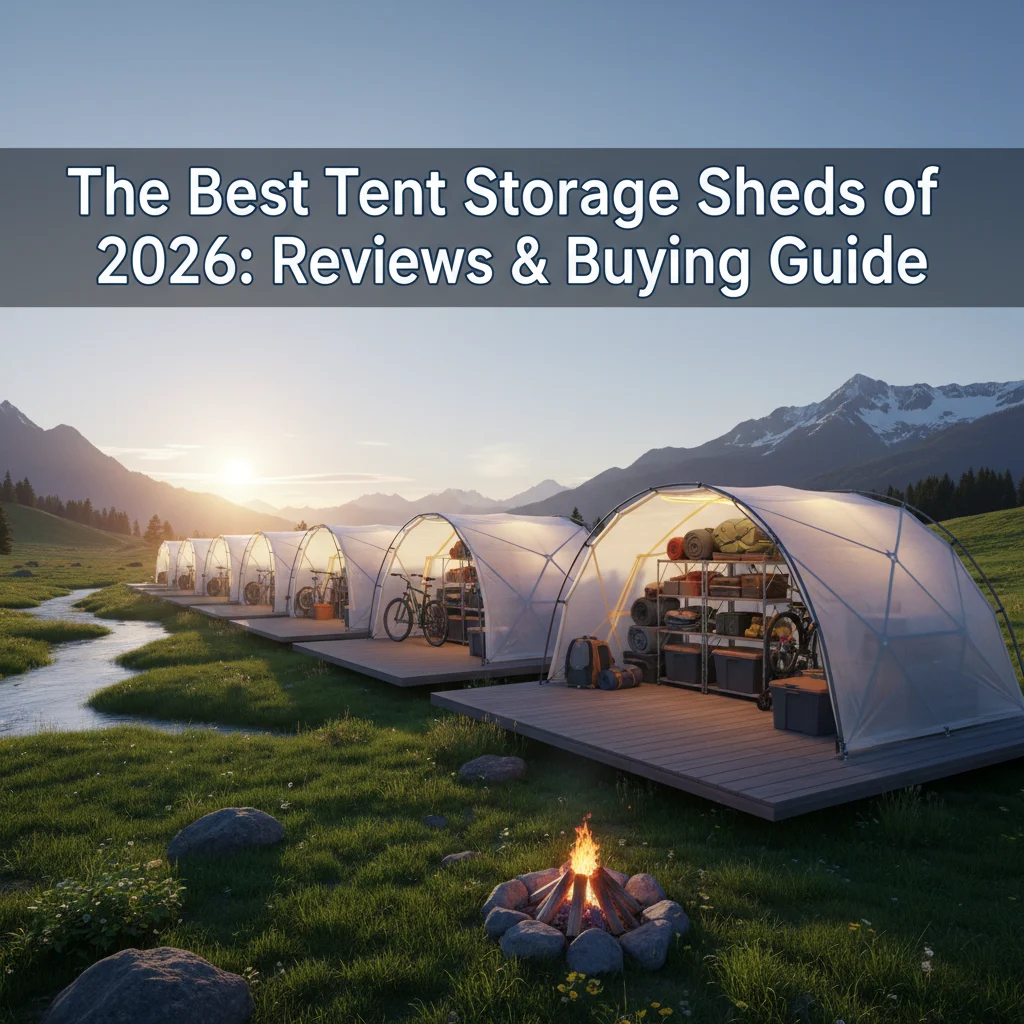 The Best Tent Storage Sheds of 2026: Reviews & Buying Guide