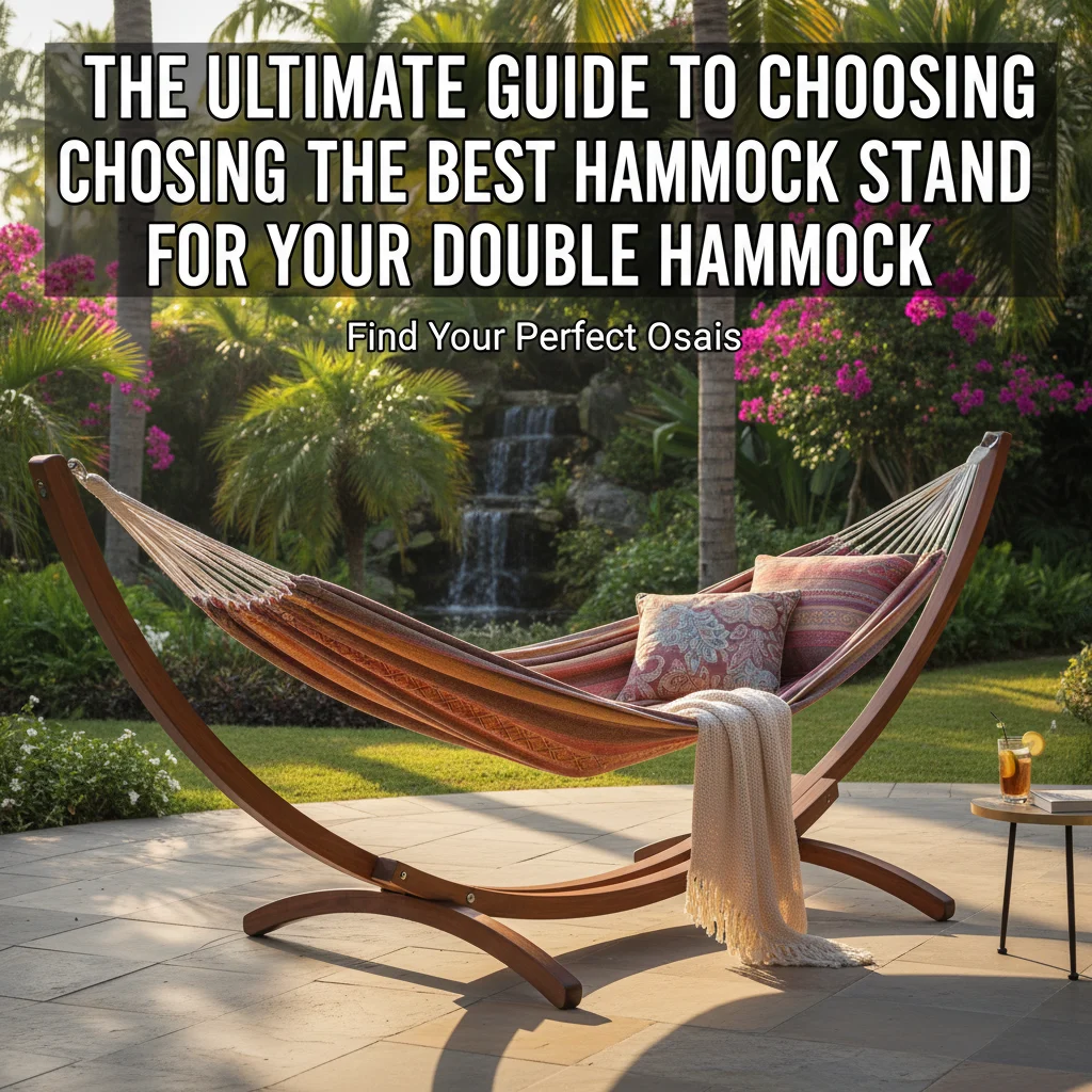The Ultimate Guide to Choosing the Best Hammock Stand for Your Double Hammock