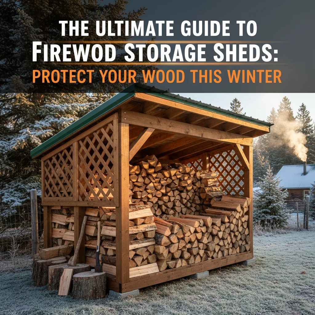 The Ultimate Guide to Firewood Storage Sheds: Protect Your Wood This Winter