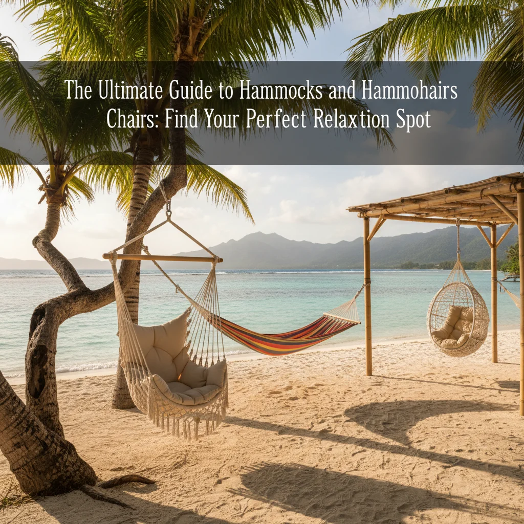 The Ultimate Guide to Hammocks and Hammock Chairs: Find Your Perfect Relaxation Spot