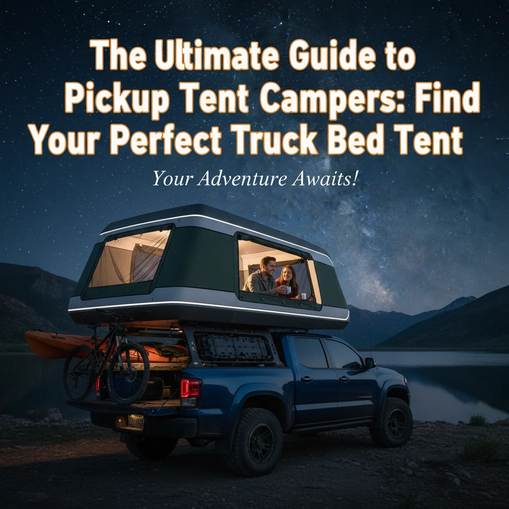 The Ultimate Guide to Pickup Tent Campers: Find Your Perfect Truck Bed Tent