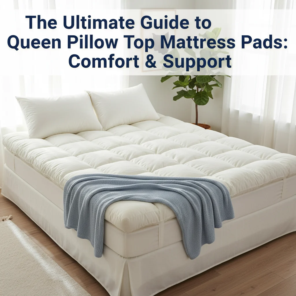 The Ultimate Guide to Queen Pillow Top Mattress Pads: Comfort & Support