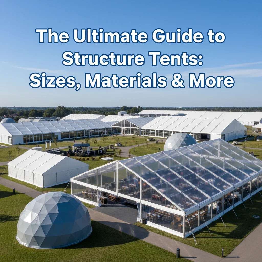 The Ultimate Guide to Structure Tents: Sizes, Materials & More