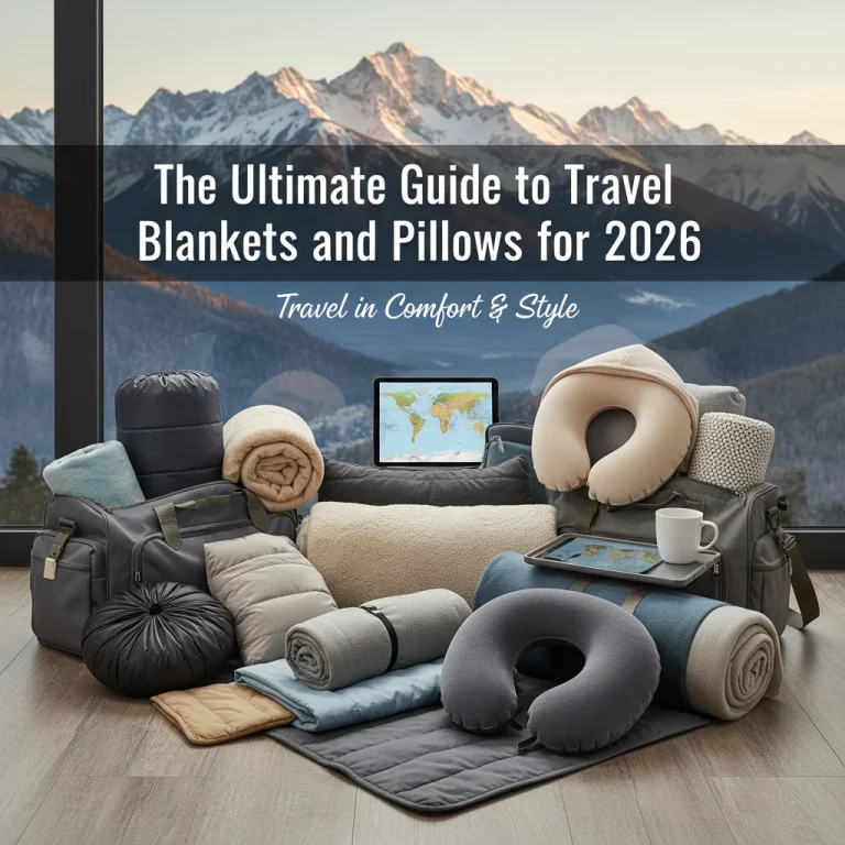 The Ultimate Guide to Travel Blankets and Pillows for 2026