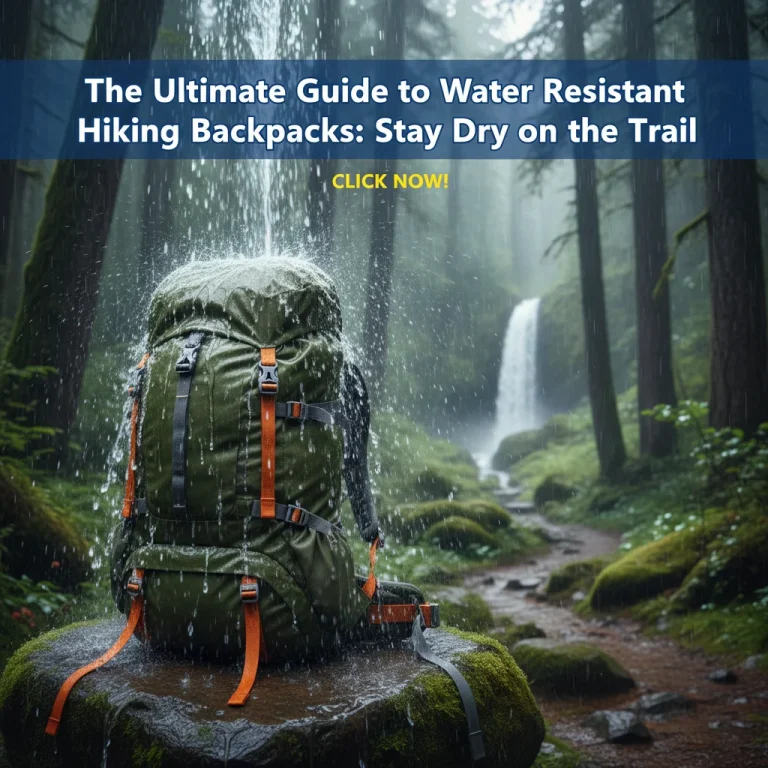 The Ultimate Guide to Water Resistant Hiking Backpacks: Stay Dry on the Trail