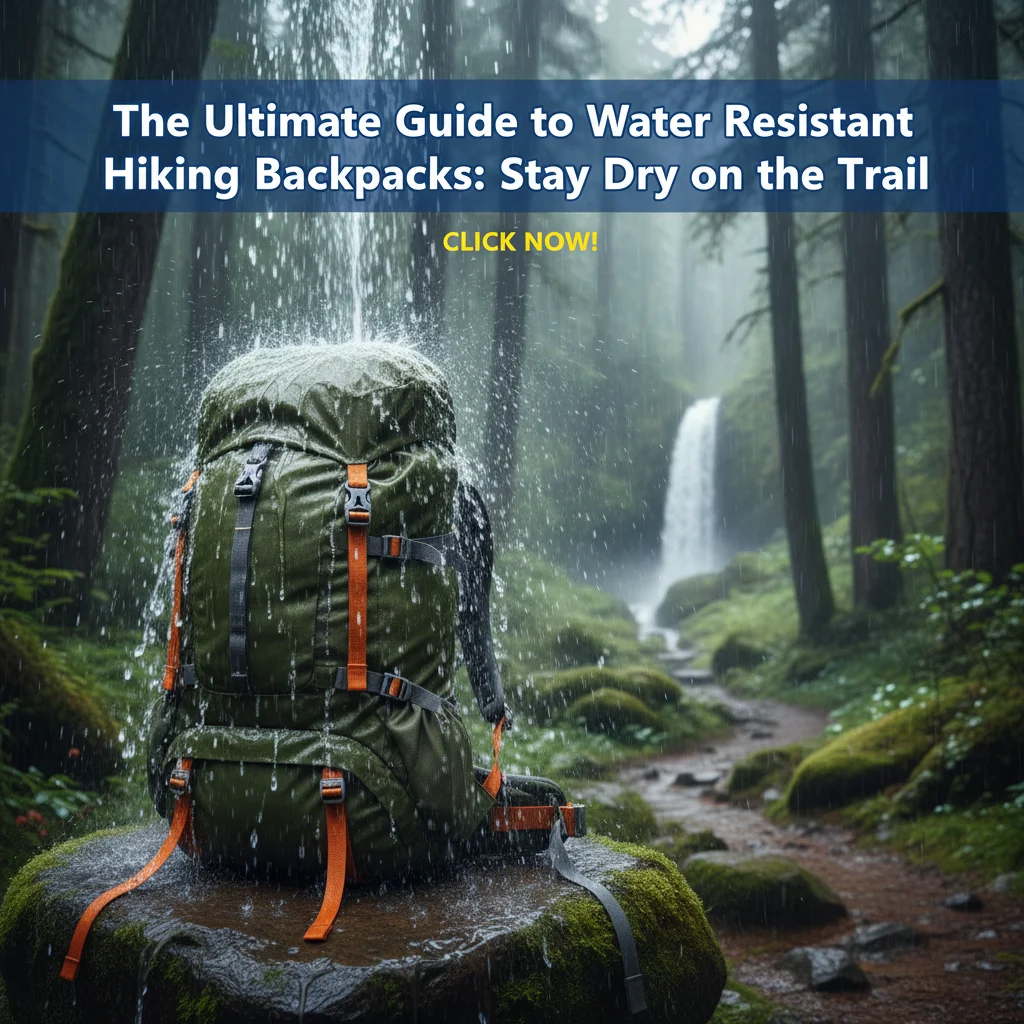The Ultimate Guide to Water Resistant Hiking Backpacks: Stay Dry on the Trail