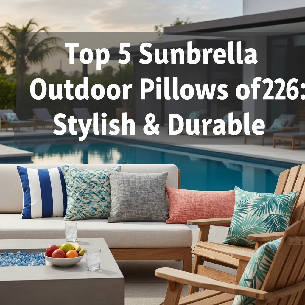 Top 5 Sunbrella Outdoor Pillows of 2026: Stylish & Durable