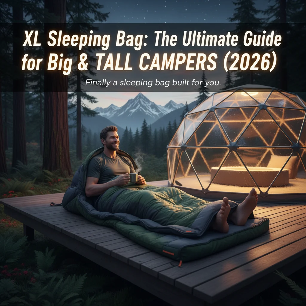XL Sleeping Bag: The Ultimate Guide for Big & Tall Campers (2026)