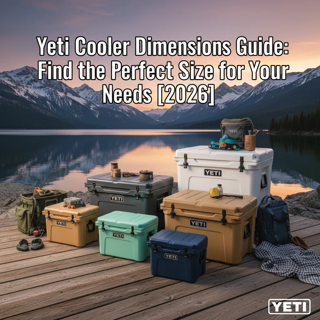 Yeti Cooler Dimensions Guide: Find the Perfect Size for Your Needs [2026]