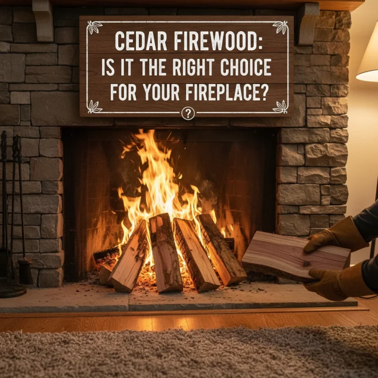 Cedar Firewood: Is It the Right Choice for Your Fireplace?