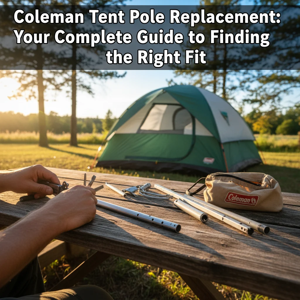 Coleman Tent Pole Replacement: Your Complete Guide to Finding the Right Fit