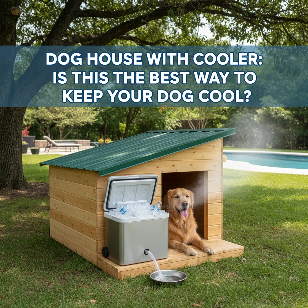 Dog House with Cooler: Is This the Best Way to Keep Your Dog Cool?