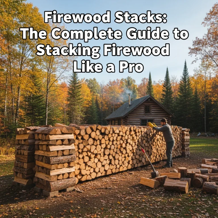 Firewood Stacks: The Complete Guide to Stacking Firewood Like a Pro