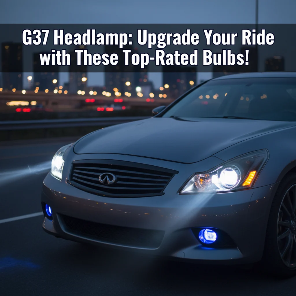 G37 Headlamp: Upgrade Your Ride with These Top-Rated Bulbs!