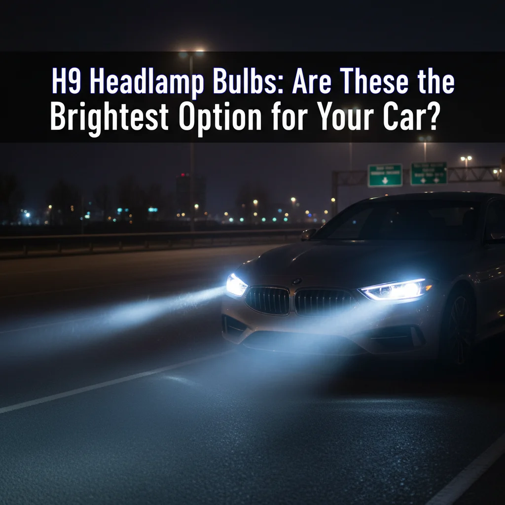 H9 Headlamp Bulbs: Are These the Brightest Option for Your Car?