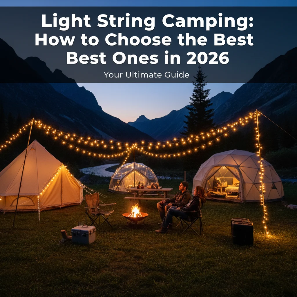 Light String Camping: How to Choose the Best Ones in 2026