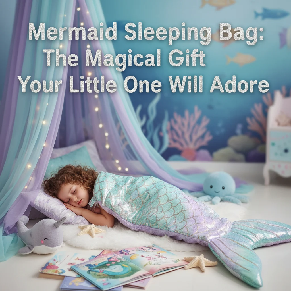 Mermaid Sleeping Bag: The Magical Gift Your Little One Will Adore