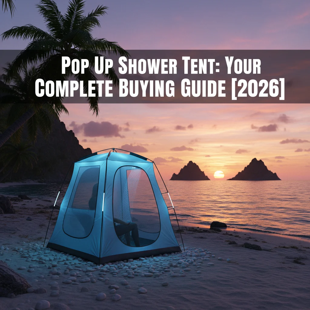 Pop Up Shower Tent: Your Complete Buying Guide [2026]