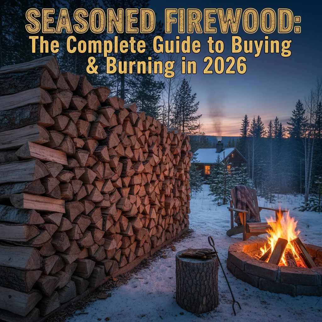 Seasoned Firewood: The Complete Guide to Buying & Burning in 2026