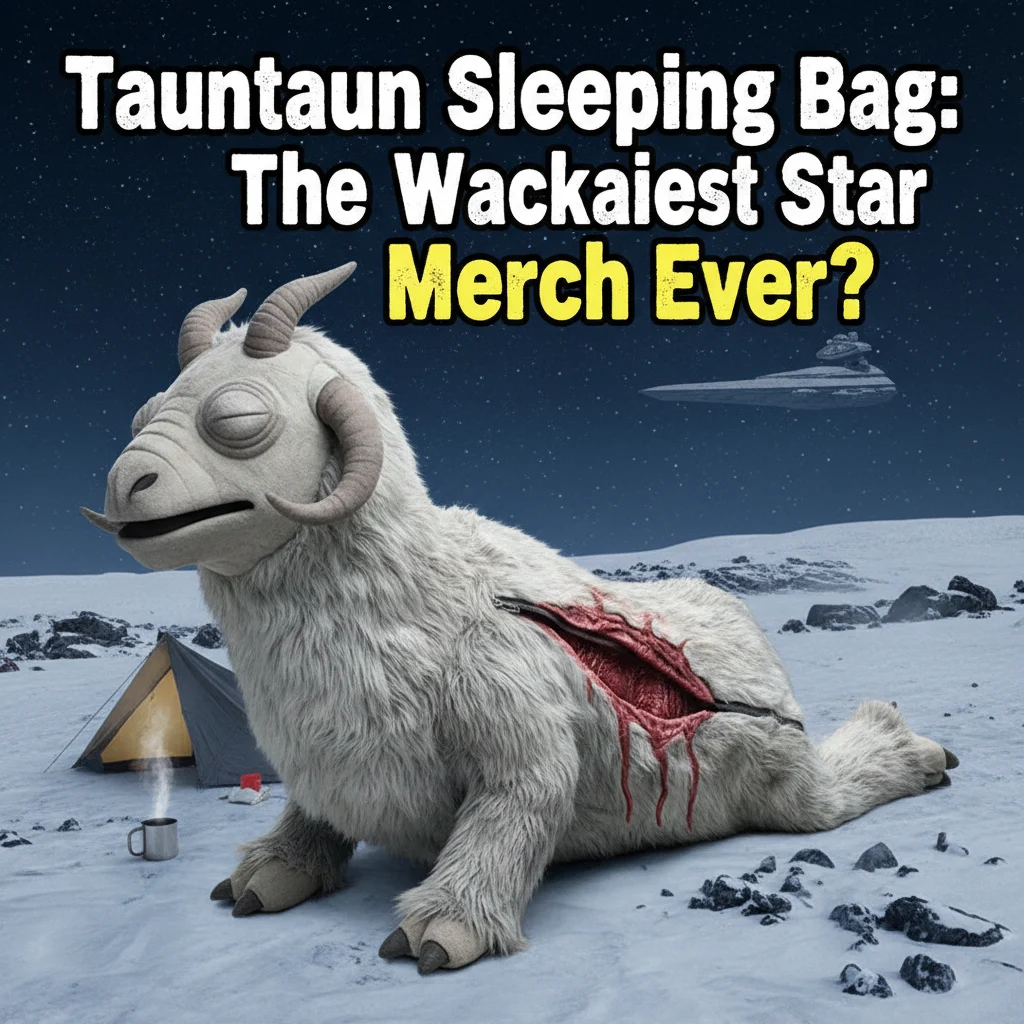 Tauntaun Sleeping Bag: The Wackiest Star Wars Merch Ever?