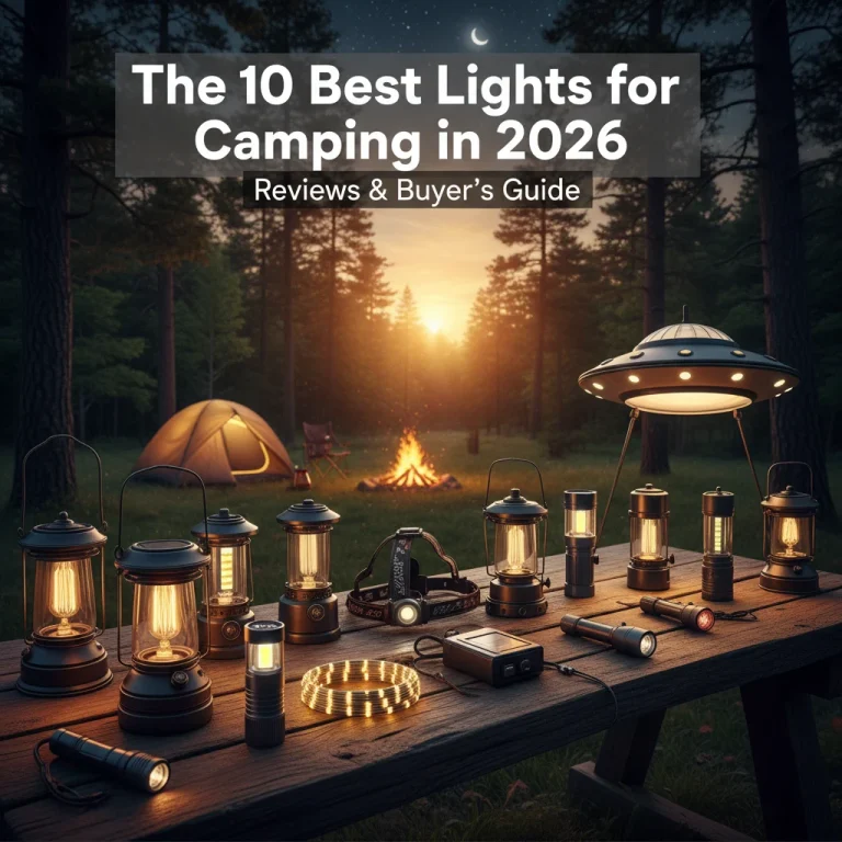 The 10 Best Lights for Camping in 2026: Reviews & Buyer’s Guide