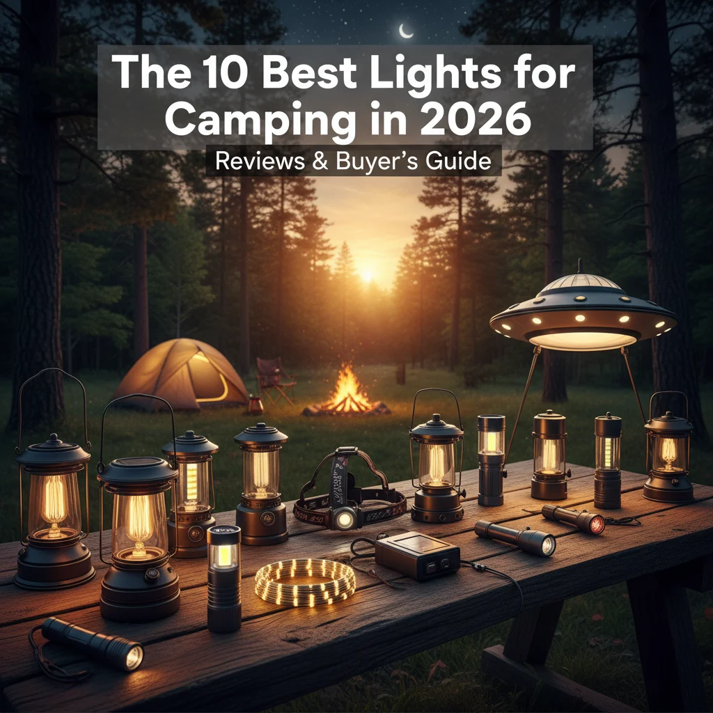 The 10 Best Lights for Camping in 2026: Reviews & Buyer’s Guide