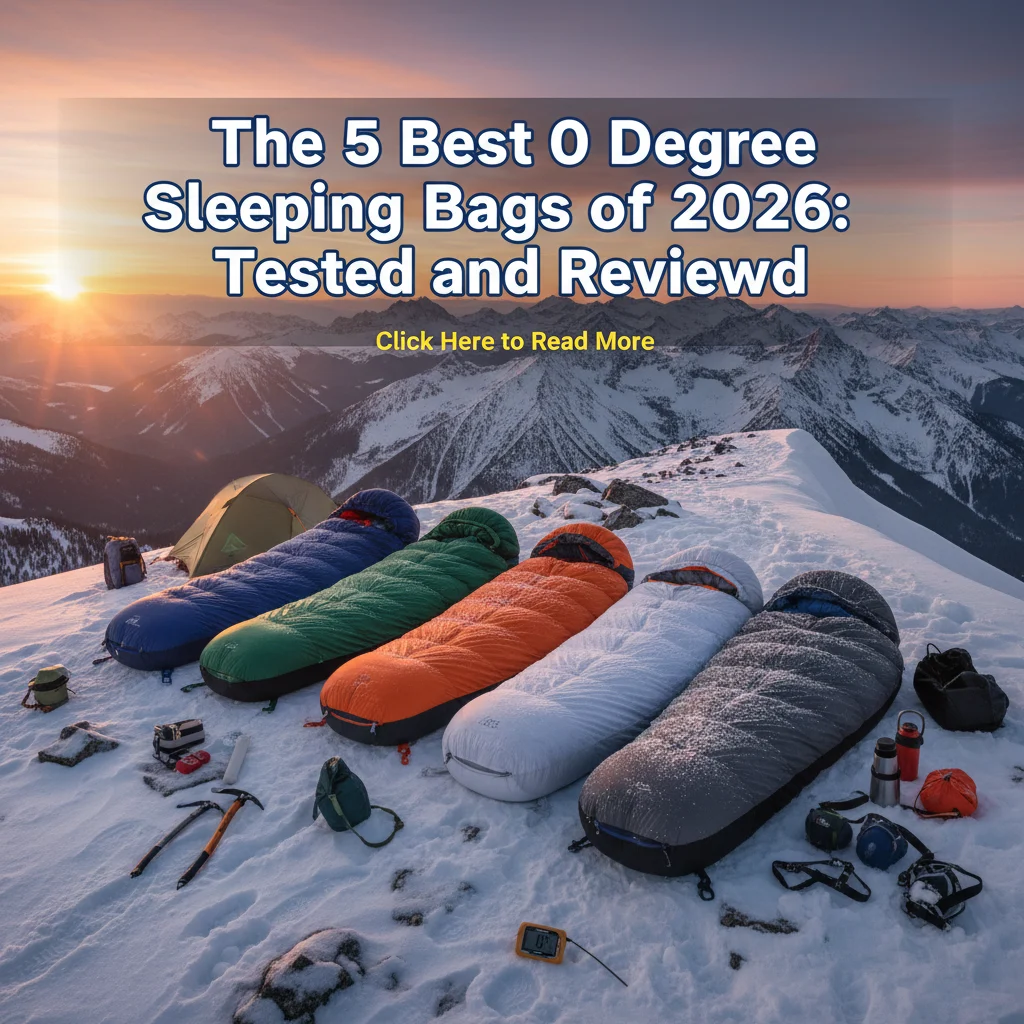 The 5 Best 0 Degree Sleeping Bags of 2026: Tested and Reviewed