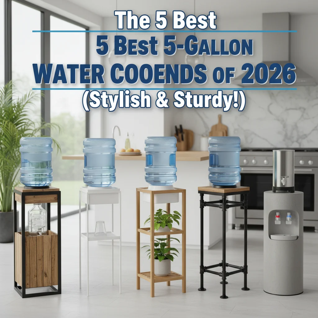 The 5 Best 5-Gallon Water Cooler Stands of 2026 (Stylish & Sturdy!)
