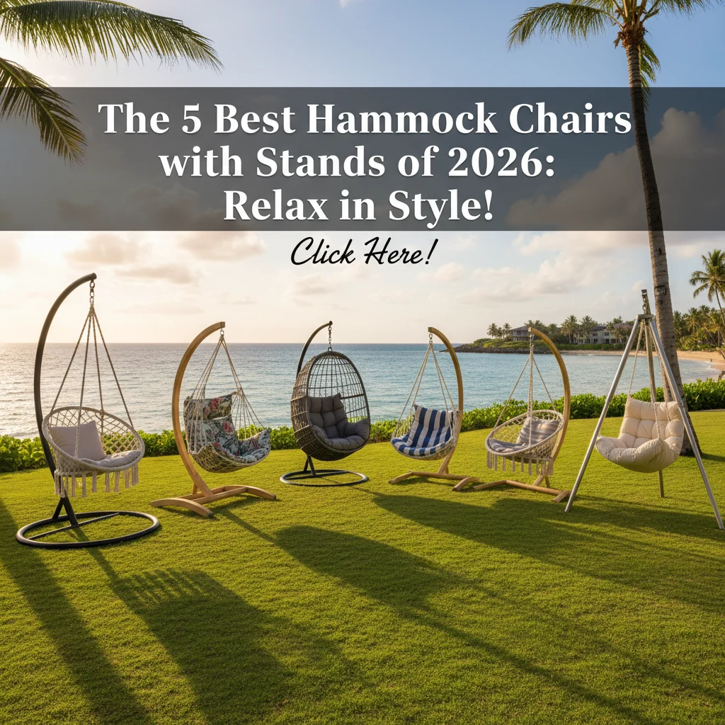 The 5 Best Hammock Chairs with Stands of 2026: Relax in Style!
