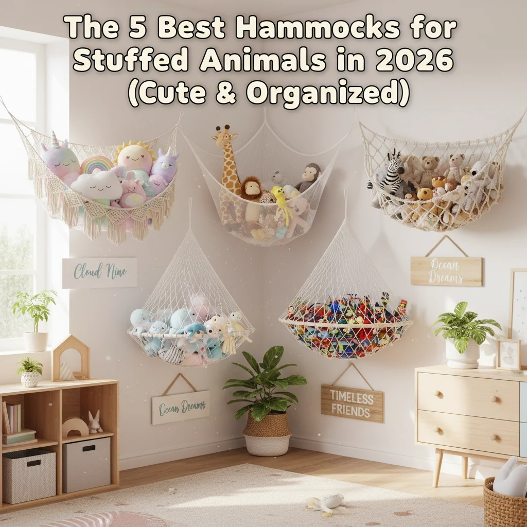 The 5 Best Hammocks for Stuffed Animals in 2026 (Cute & Organized!)