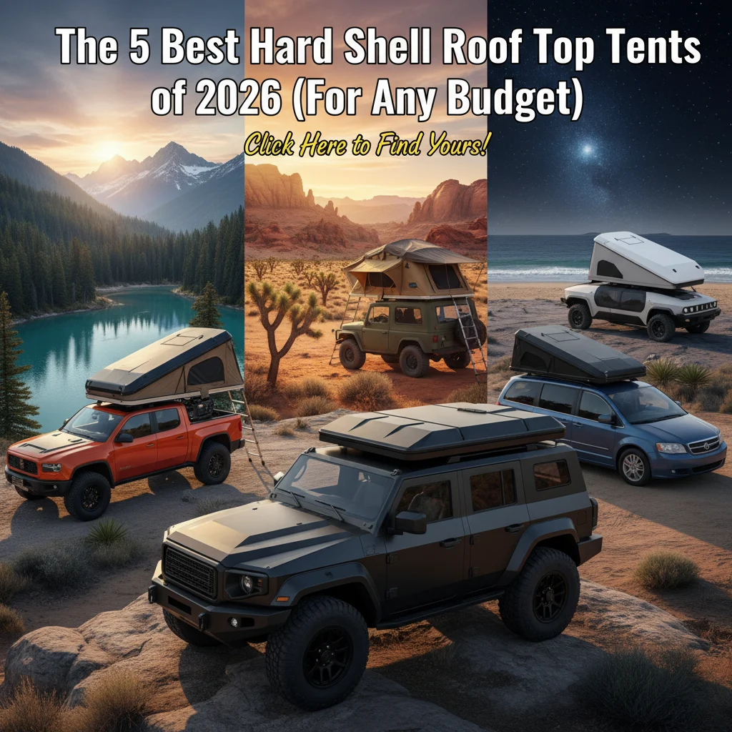The 5 Best Hard Shell Roof Top Tents of 2026 (For Any Budget)